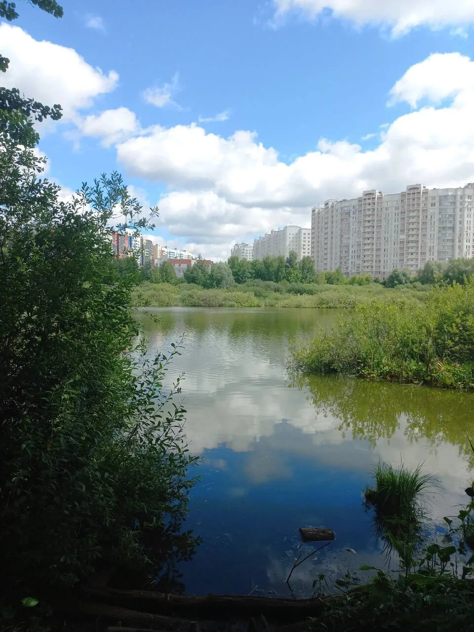 📷📷Яркий пейзаж возле водоёма у 165 дома!