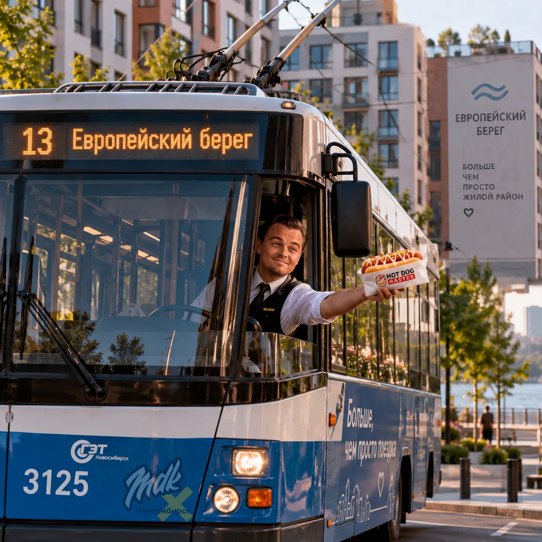🚎 Троллейбус №13 могут продлить до «Европейского берега» — там уже начали обустраивать...