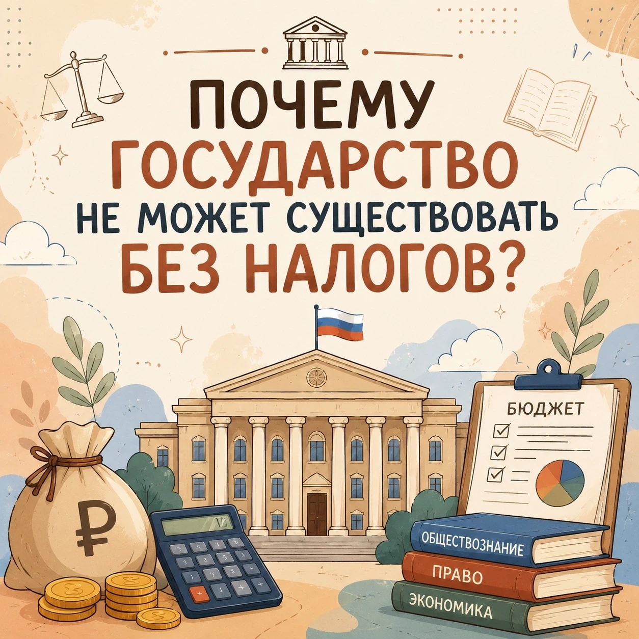 🏛 Почему государство не может существовать без налогов?