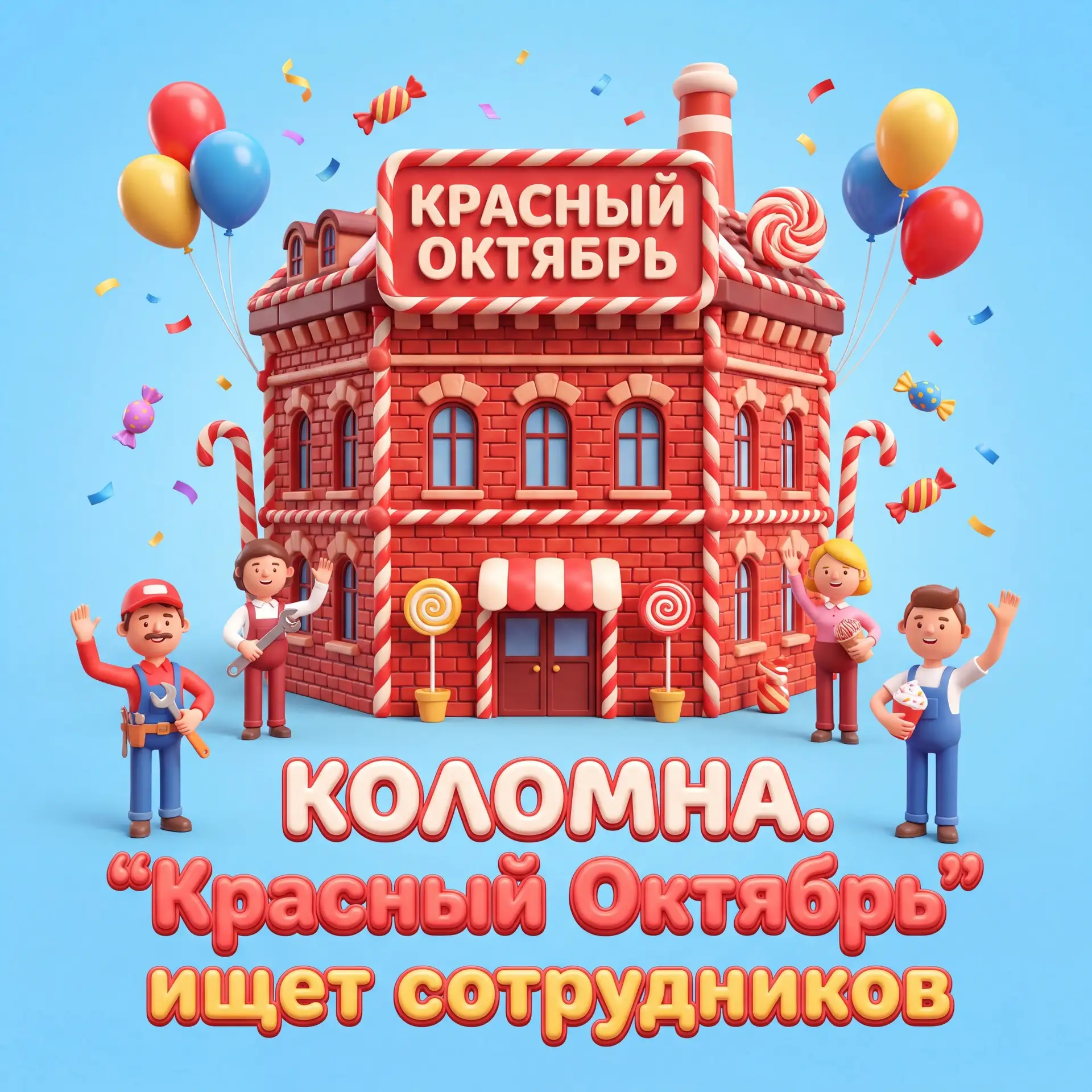 Коломна. «Красный Октябрь» ищет сотрудников