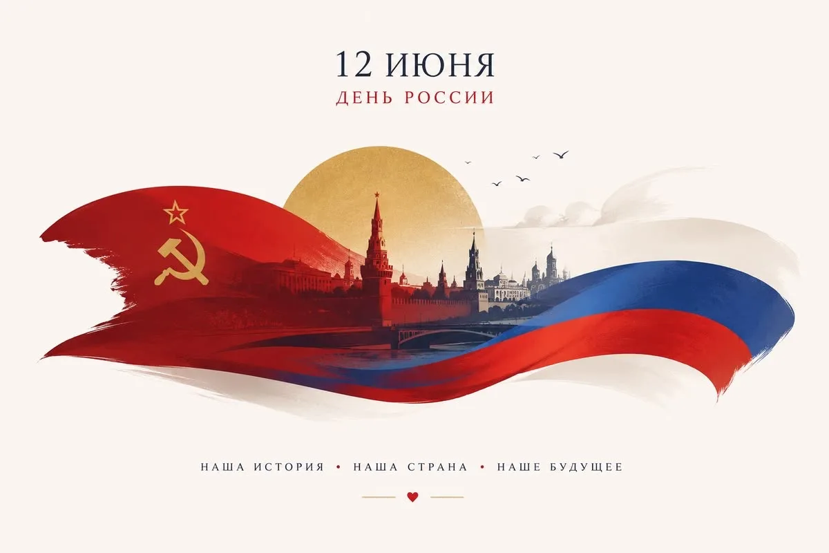 Доброе утро!

Сегодня, 12 июня, мы отмечаем один из самых важных праздников нашей страны – День Росс