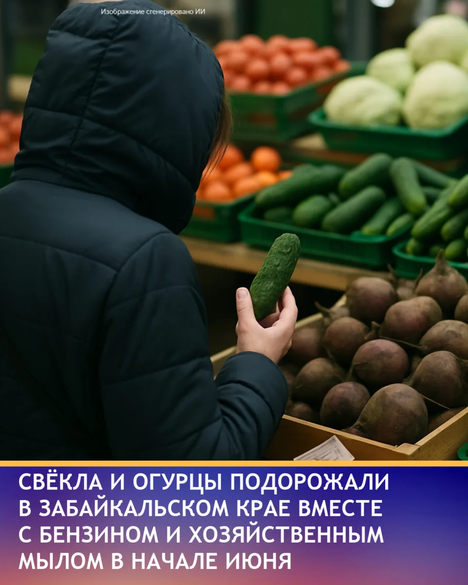 Цены на продукты в Забайкальском крае в начале июня изменились разнонаправленно. Лидером подорожания