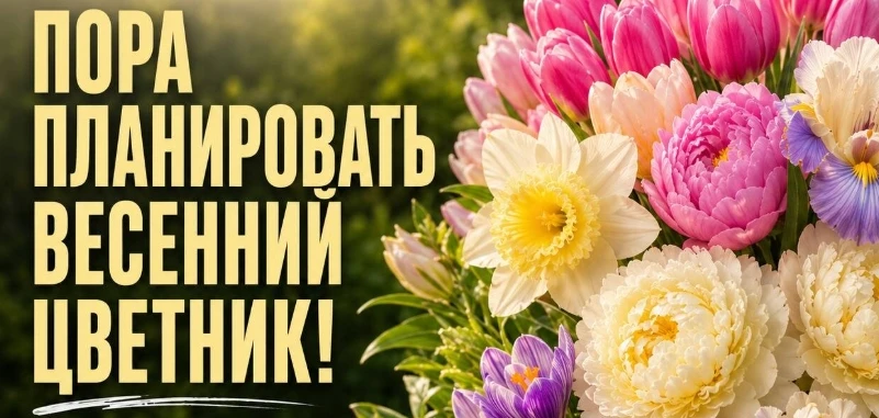 🌸🌷 Пора планировать весенний цветник! Советы от специалистов студии ландшафтного диза...