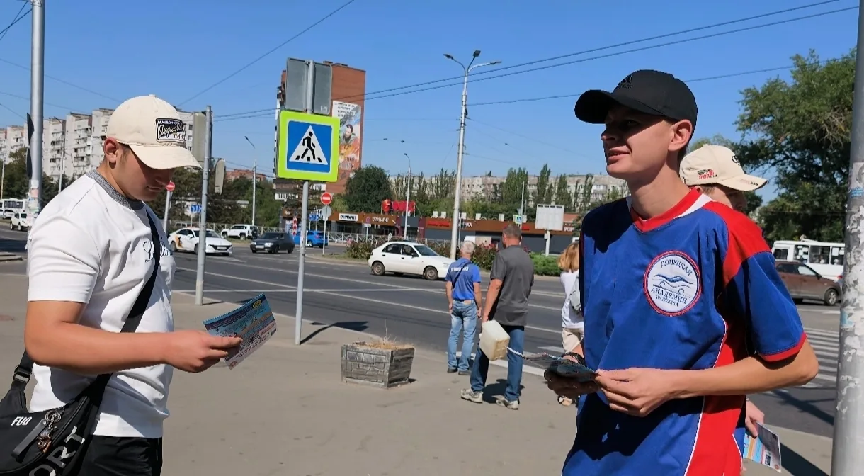 Сегодня, 21 августа 2026 года, студенты Донецкой академии транспорта в рамках проекта «...