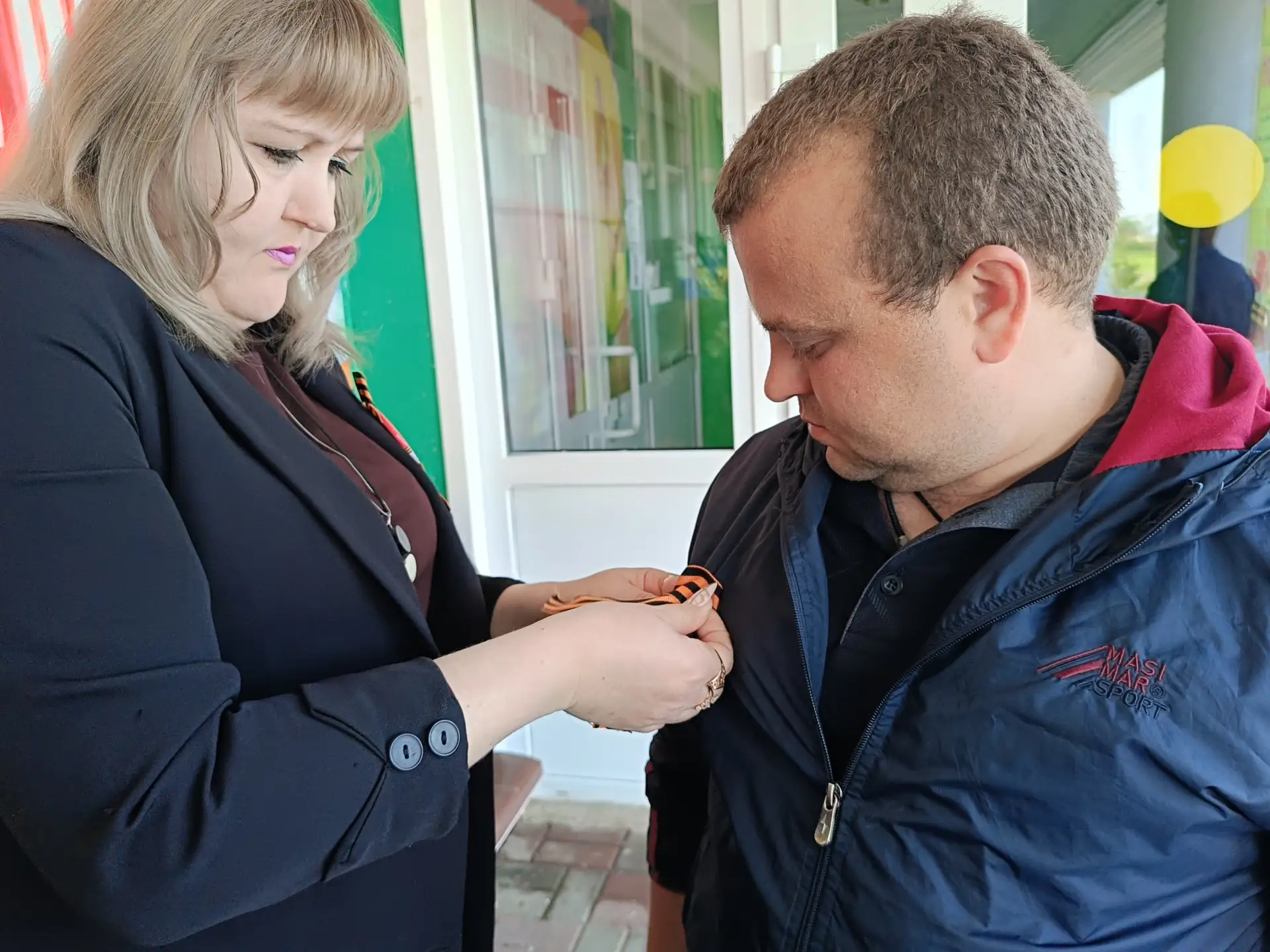 9 мая в Курганенском СДК прошла акция «Георгиевская лента», посвященная 81 -годовщине П...