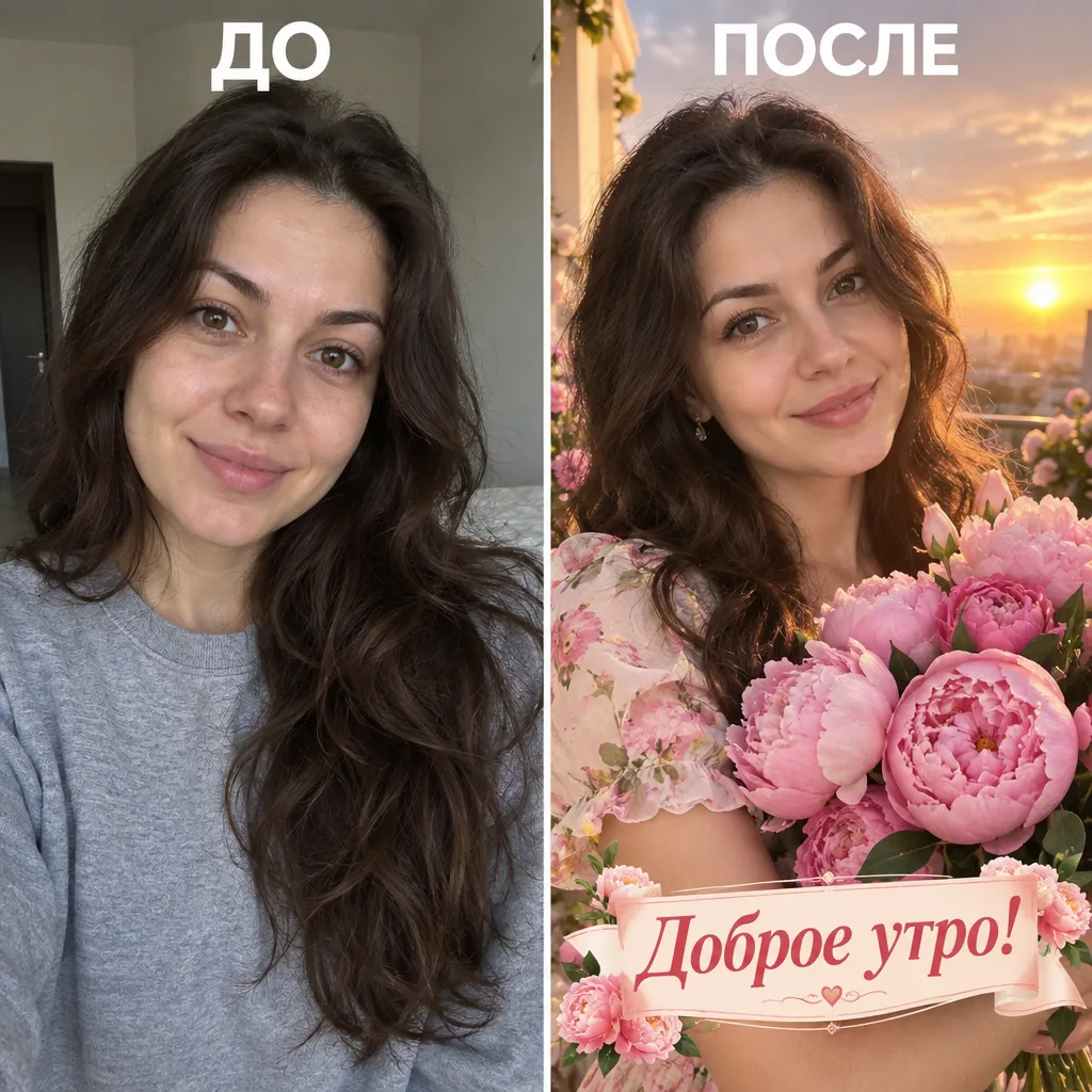 В MAX появился бот, в котором можно создавать открытки по фото.