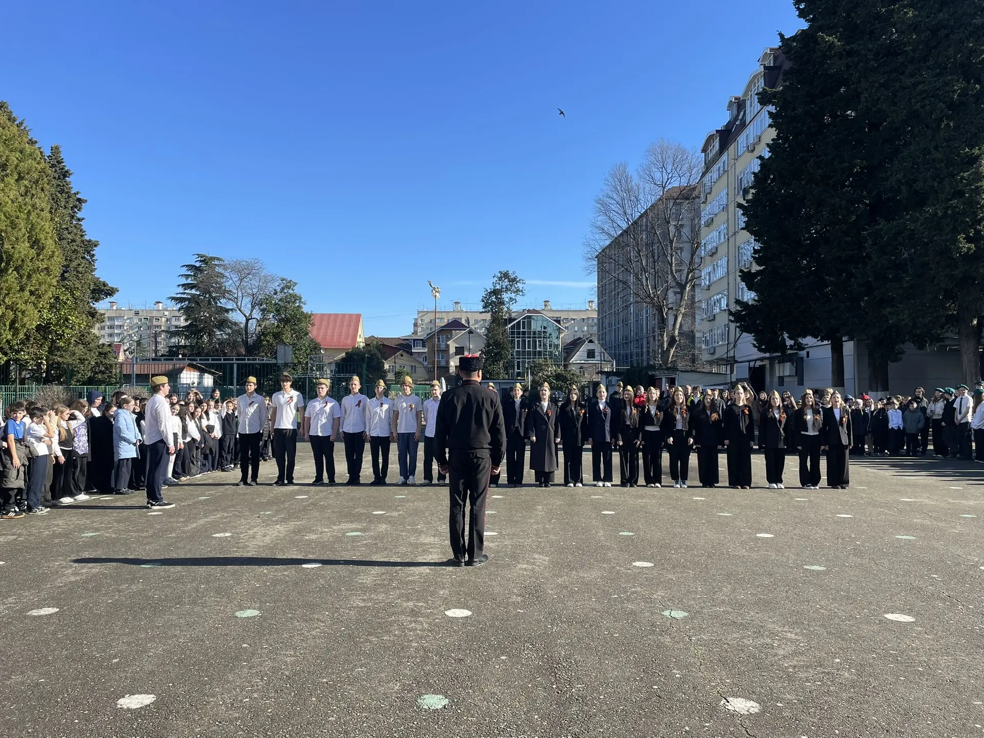🎖️🇷🇺 20 февраля в нашей школе состоялся конкурс «Смотр строя и песни», приуроченный к празднованию Д