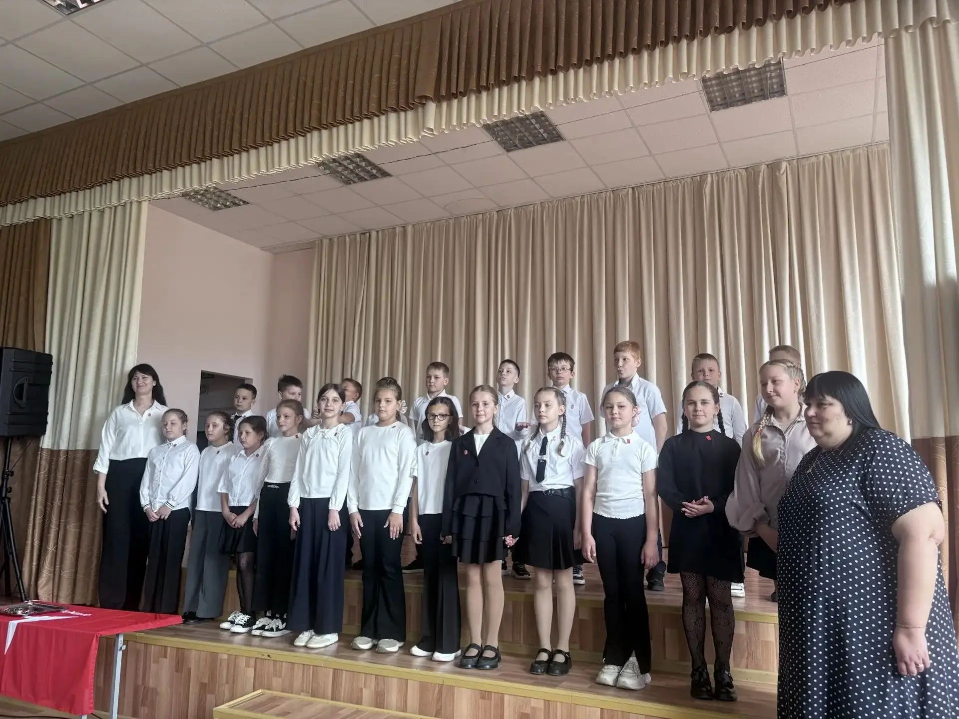 Мы в Движении! В нашей школе прошло посвящение в «Первые»!