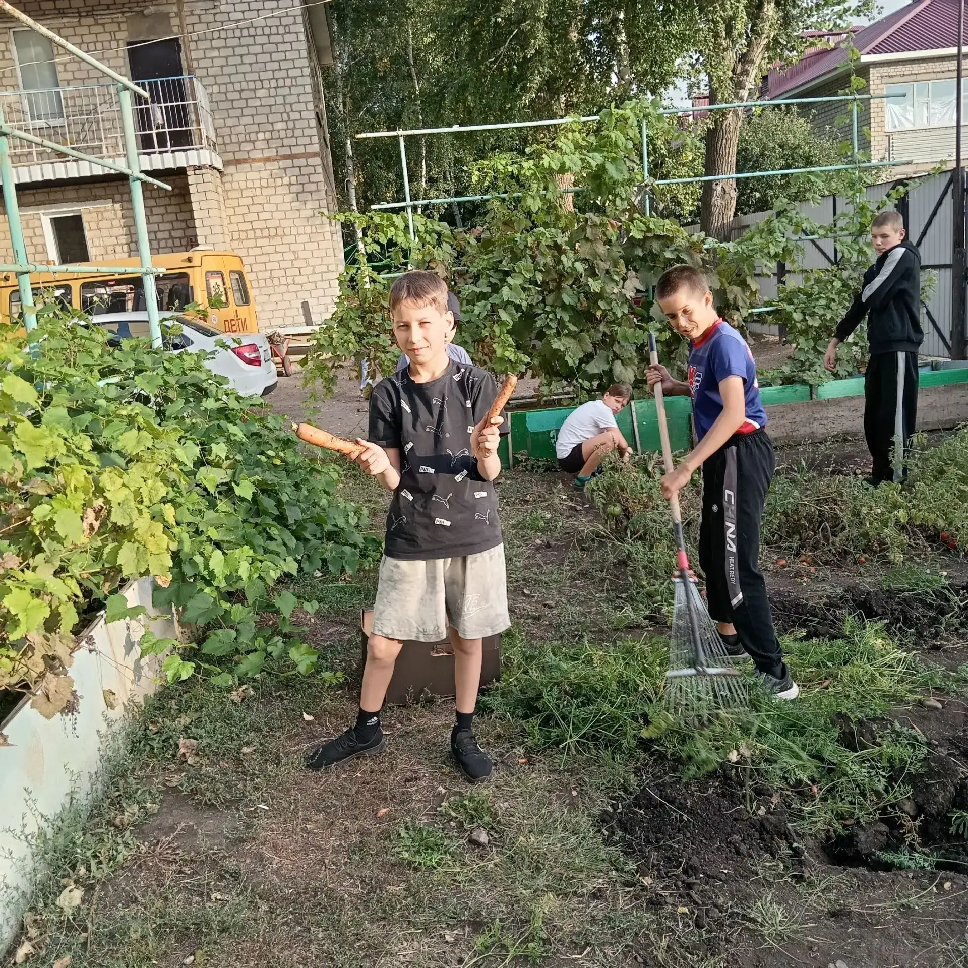 ✨🥕🍅 Ребята старшей группы центра реабилитации "Маячок" Саракташского района, под руко...