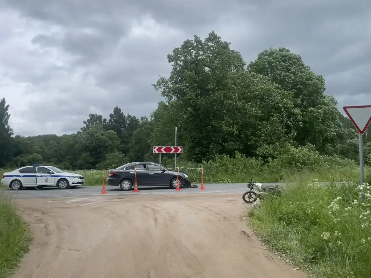 В Батецком округе ДТП с ребенком