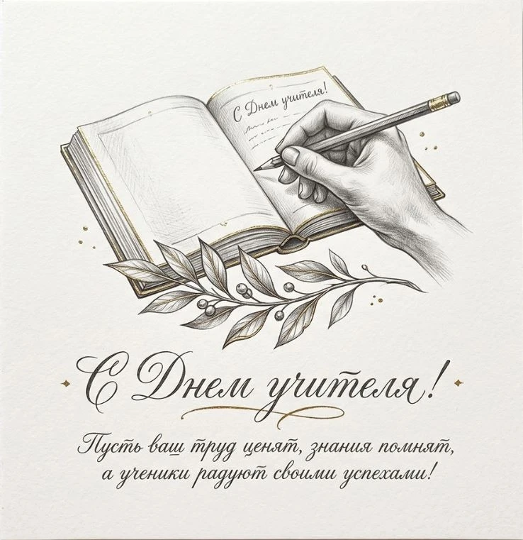 Сегодня светлый и радостный праздник — День учителя!💐