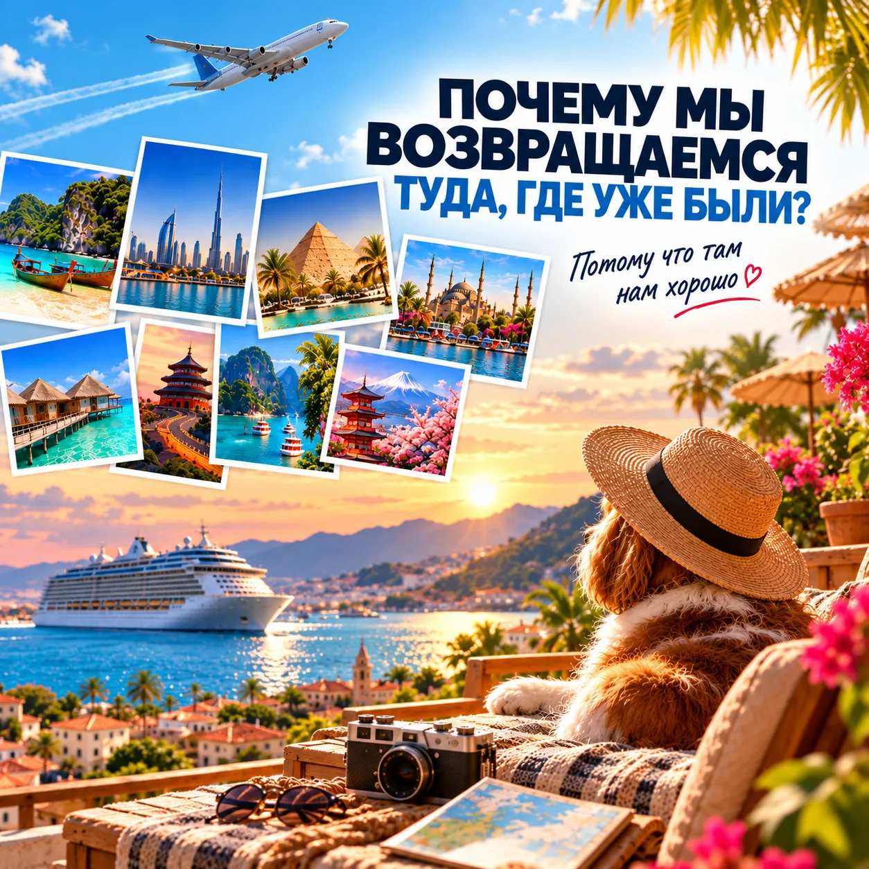 🌍 Почему мы возвращаемся туда, где уже были?