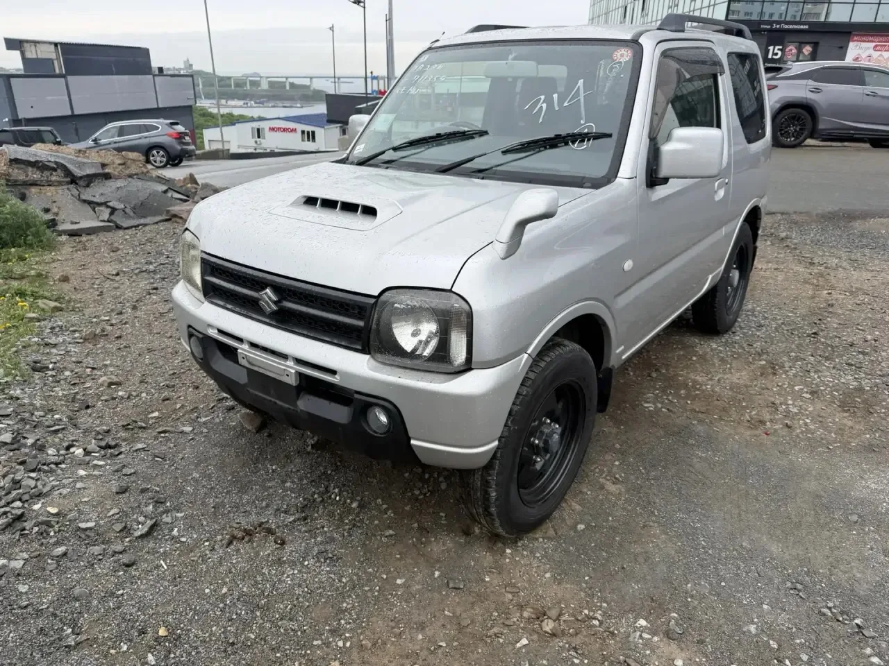 Suzuki Jymni 2014 года купленный 18 апреля успешно растаможен, в Иркутск поедет своим х...