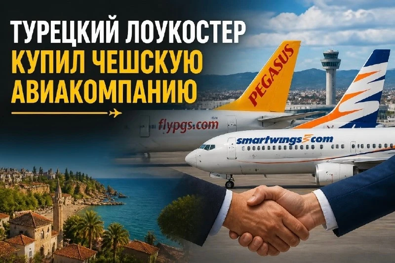 🤝 1 октября 2026 года турецкая авиакомпания «Pegasus Airlines» объявила о завершении с...