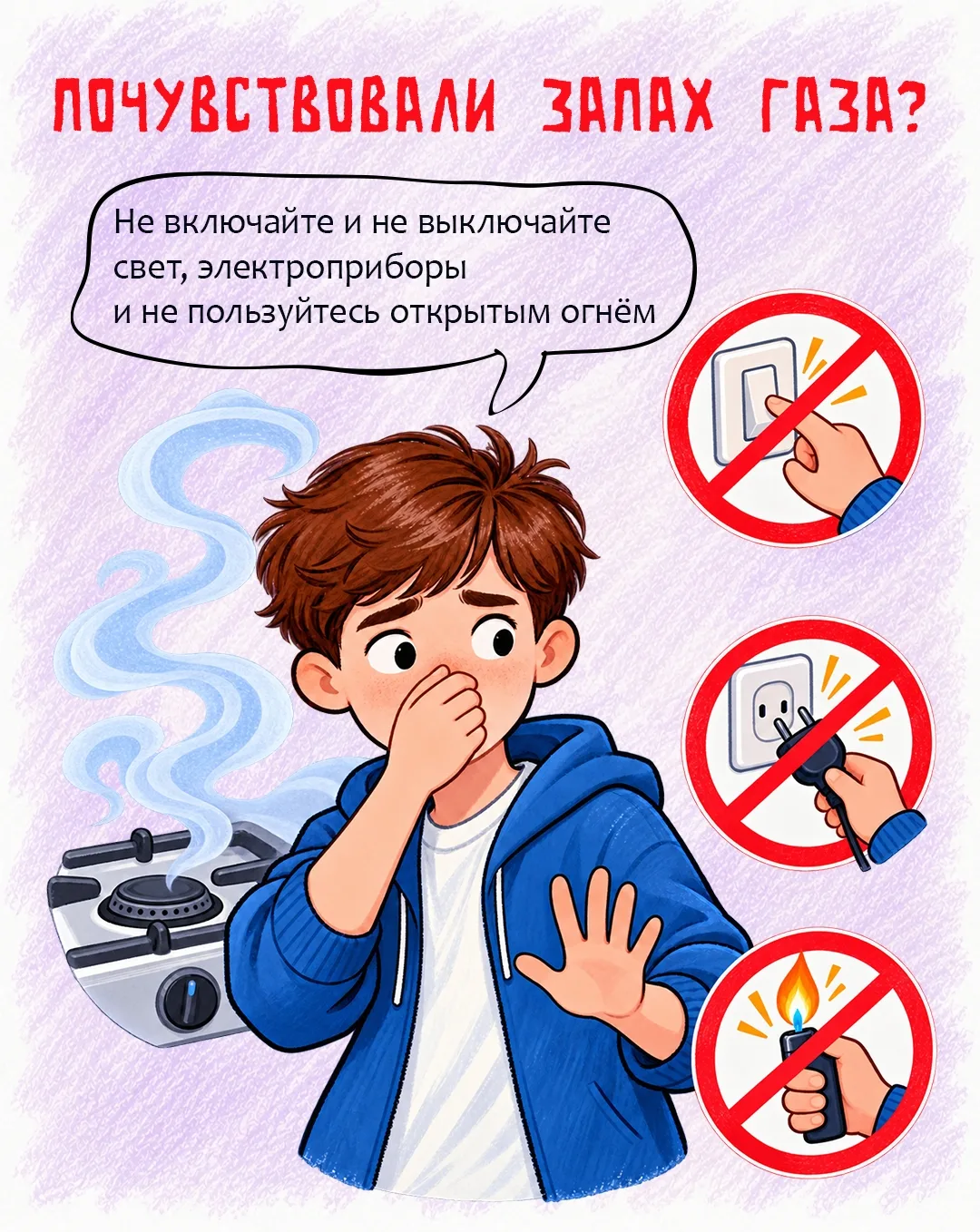 🚨  Пахнет газом? Рассказываем, что делать