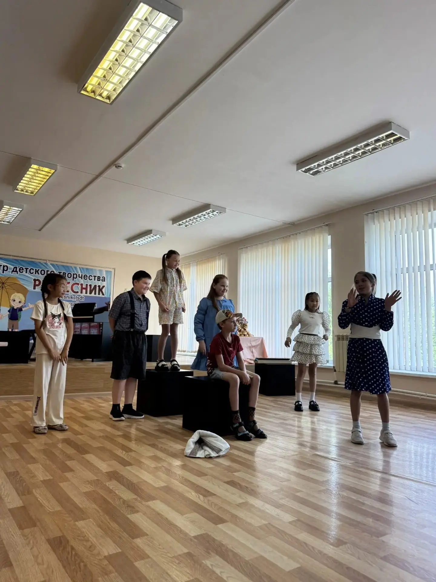 🎭 3 июня в нашем центре царила по-настоящему тёплая и домашняя атмосфера.
 
В театральной студии «П