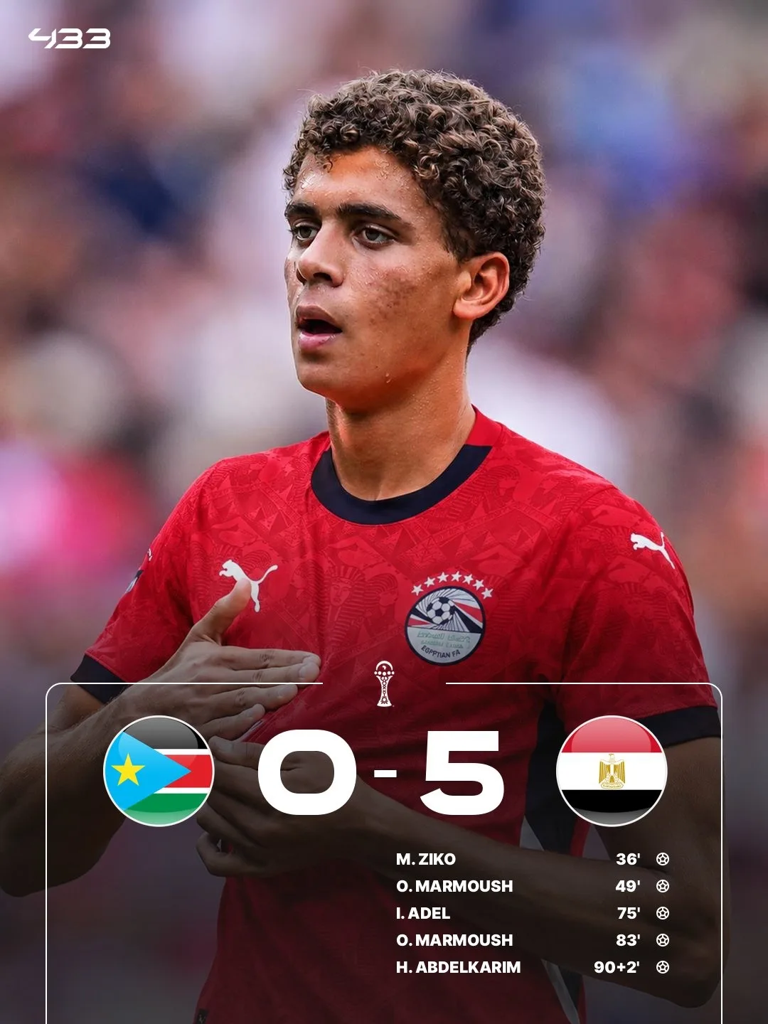 🇪🇬 Хамза забил первый гол за Египет! ⚽
