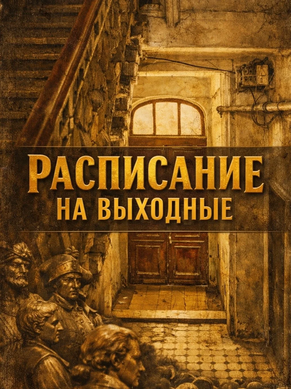 Друзья, напомню вам расписание прогулок на этих выходных: