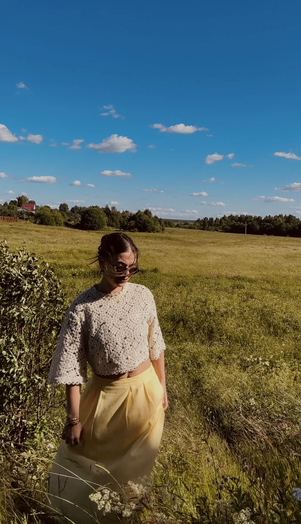 Юбка от Sela с ЯМ, 2000₽, хлопок , желтый в самое  💛