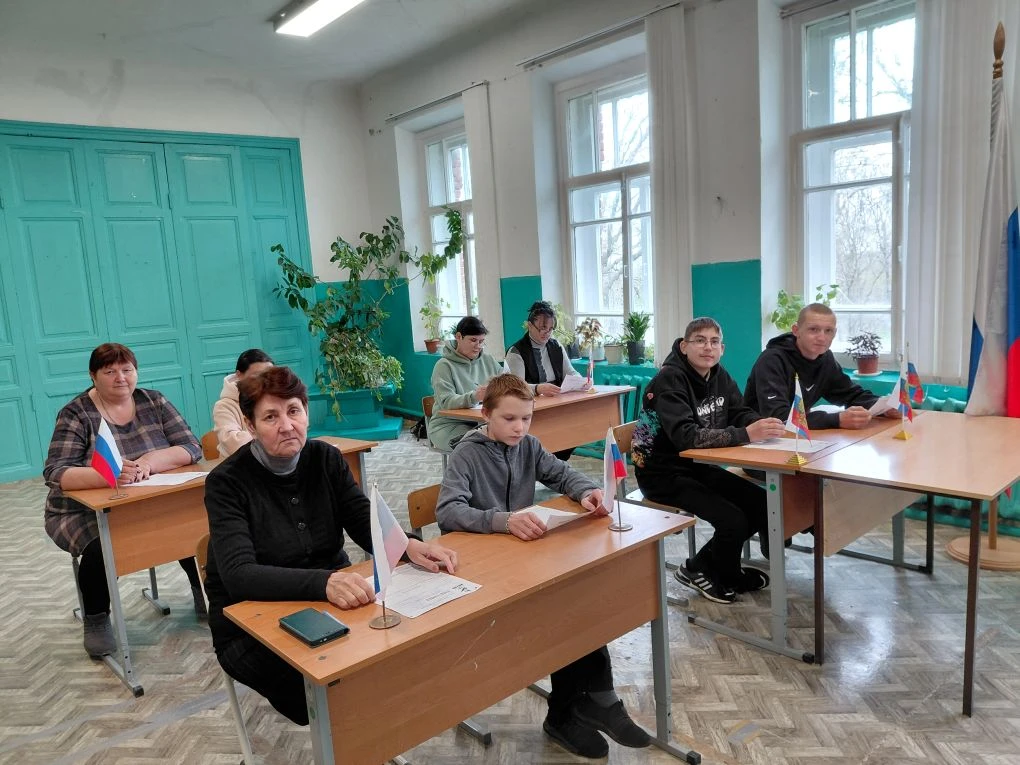Сегодня 24 апреля 2026 года  учителя и учащиеся нашей школы приняли участие в акции «Диктант Победы»