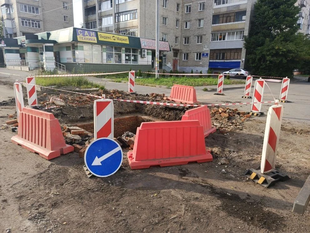 ✅По ул. Плеханова д. 36а, в г. Рыбинск выполнены подготовительные работы для проведения планового ре