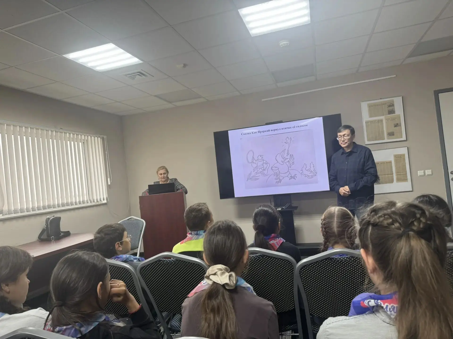 🏛 Музей «Наследие Чукотки»: голос Севера в детских сердцах

Сегодня воспитанники школьного лагеря с