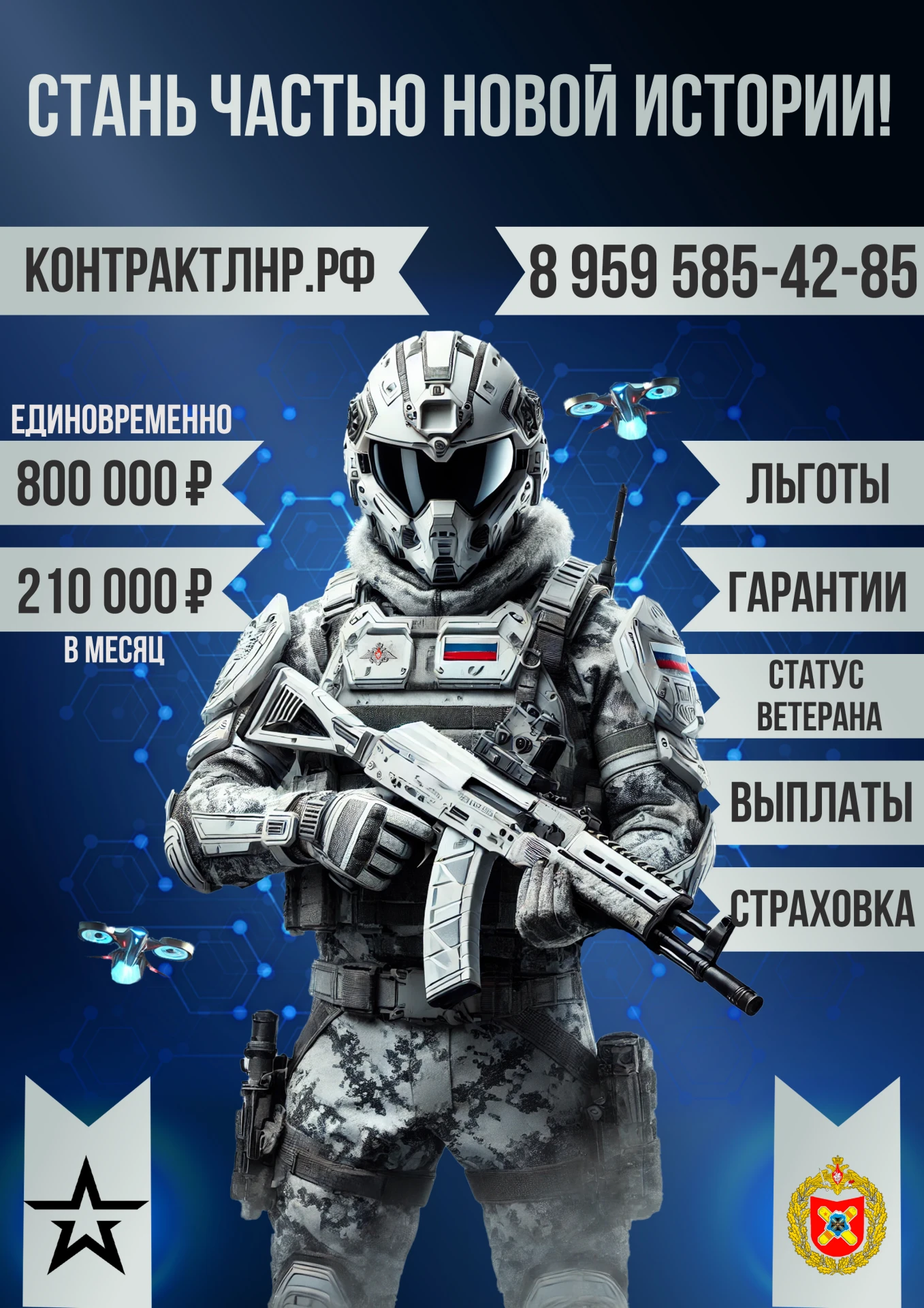 Социальные льготы и гарантии для военнослужащих, проходящих службу по контракту