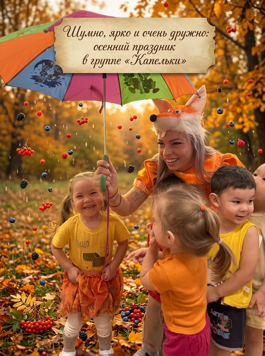 🍂 Осеннее настроение, спортивная удача и море улыбок — именно так прошел в группе «Кап...