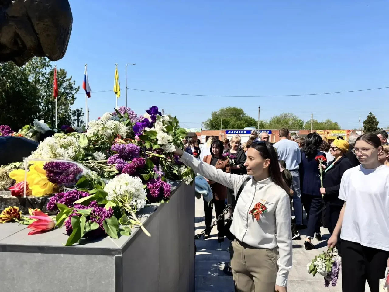 🎉 9 мая преподаватели, сотрудники и студенты Башантинского колледжа приняли активное участие в празд