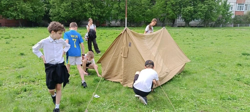 🇷🇺❤️☀️ Сегодня команды 5-7 классов приняли участие в туристической эстафете Турград.   ☝️2.5 часа на