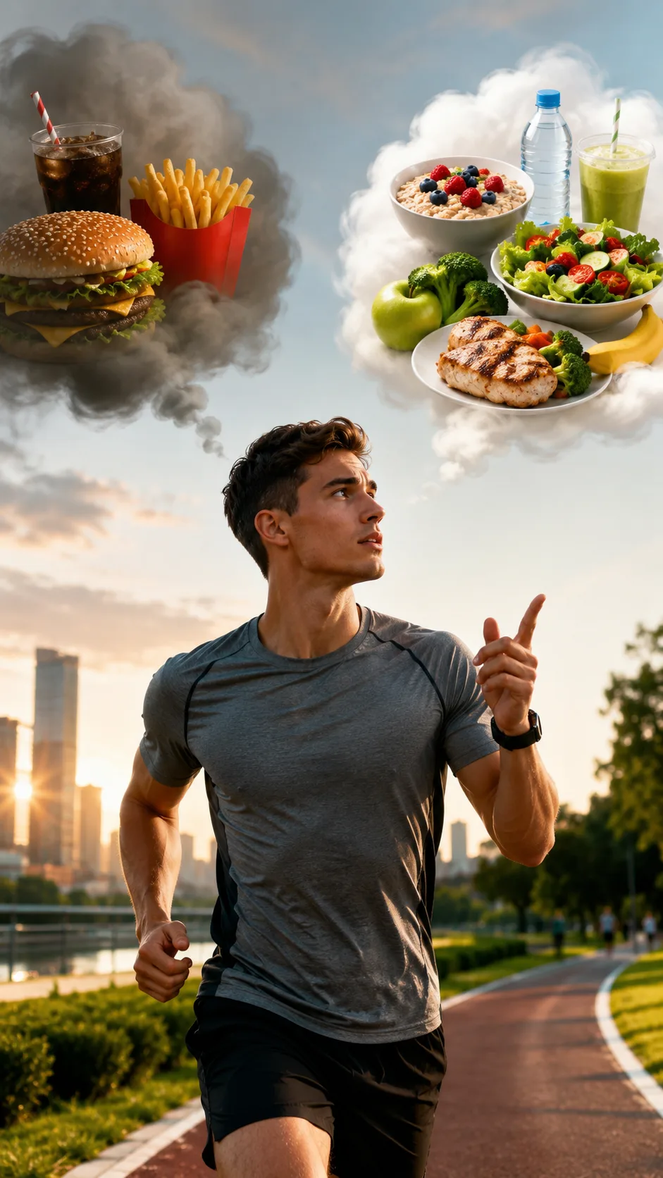 🍔 ФАСТФУД VS СПОРТ 🥊: МОЖНО ЛИ СОВМЕЩАТЬ?