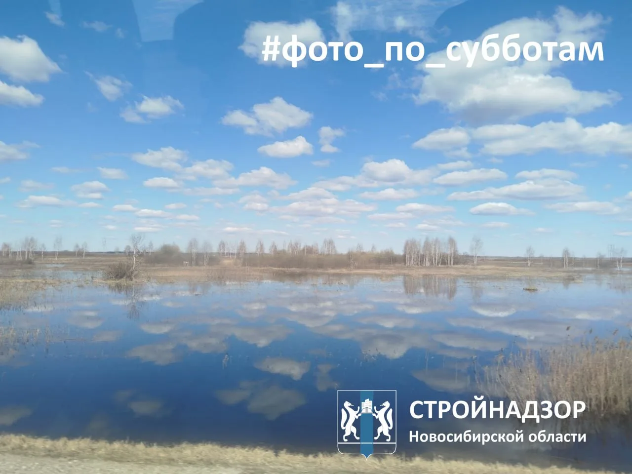 Отражения. Каргатский район, Новосибирская область