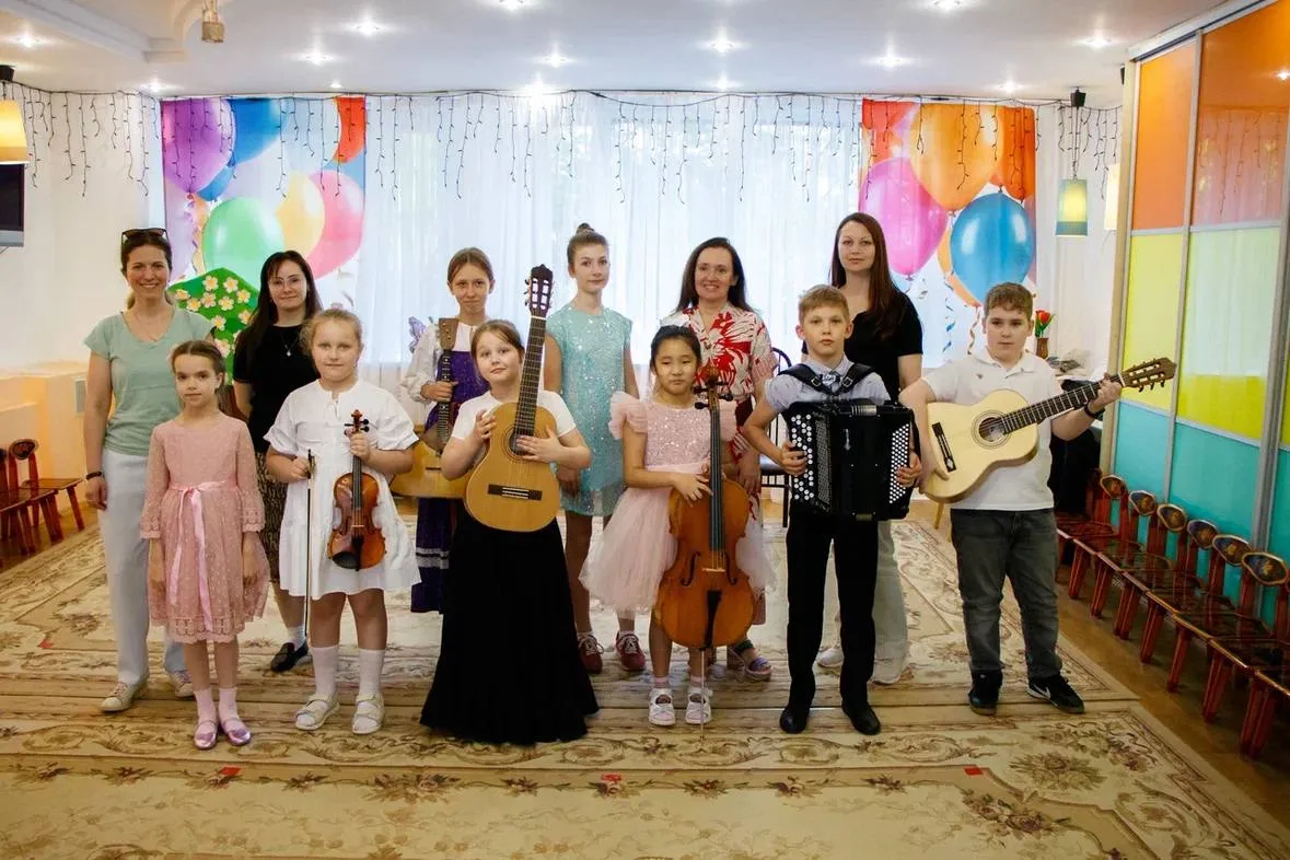 📹ДЕТСТВО В ФОКУСЕ  🎺 В рамках проекта «Классическая музыка в детском саду» музыкальная школа им. В. 