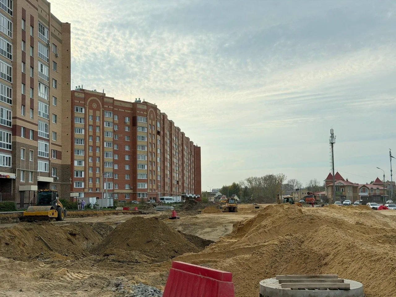 ⚡️ Километровый участок улицы Водопроводной станет четырёхполосным