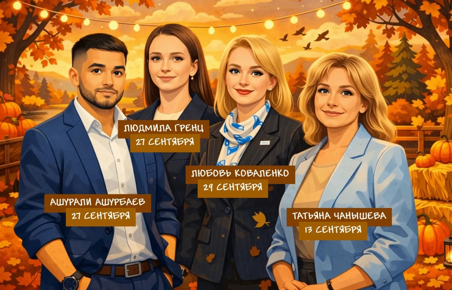 Сентябрь в РИУ богат на именинников. Сегодня -- сразу двое!