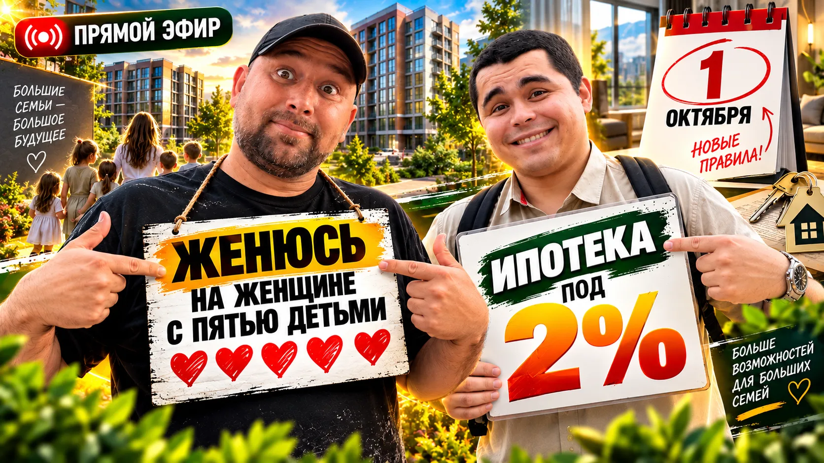 🔴 Сегодня в 17:00 — прямой эфир на канале НовоСтрой! Гуляем по Майкопу и говорим про н...