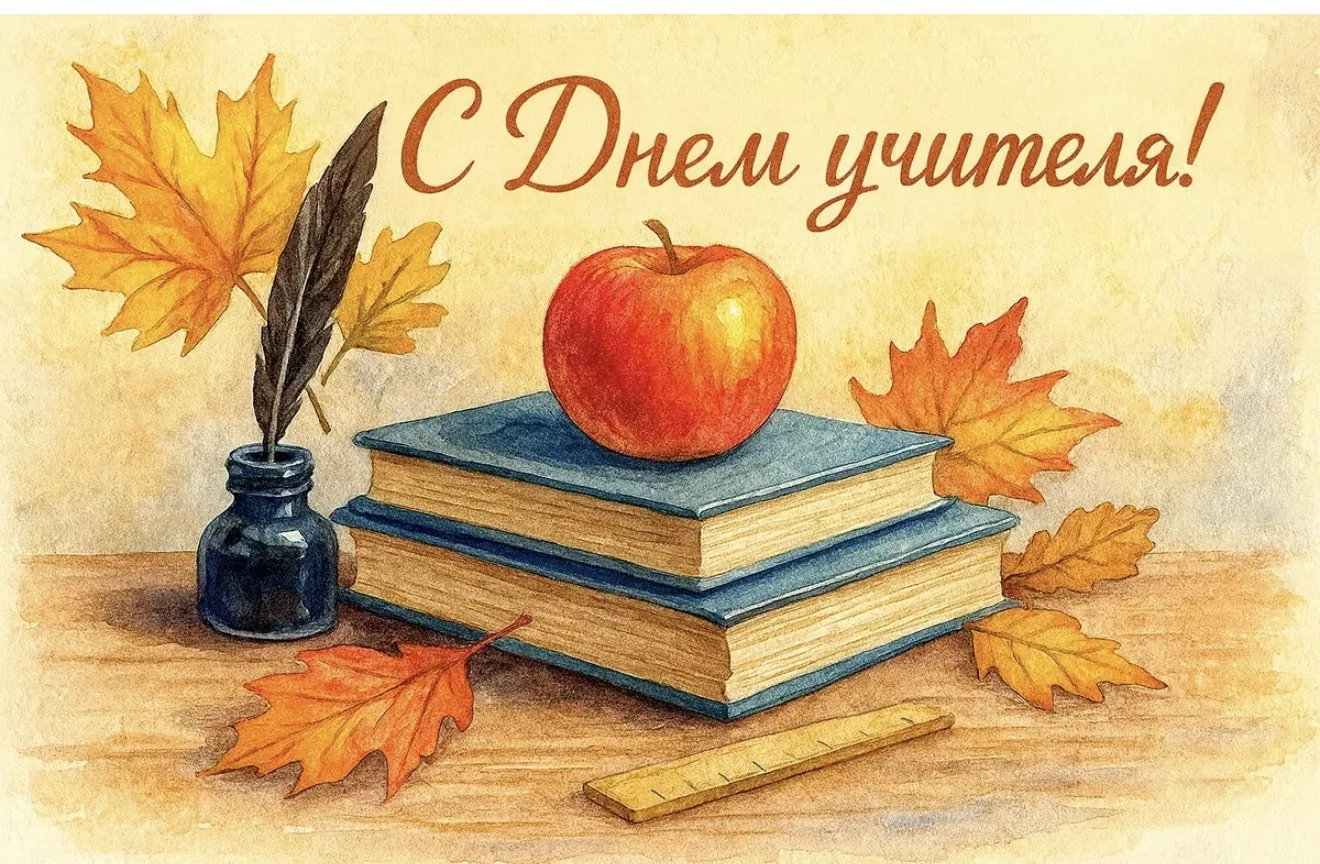 🍎📖 5 октября — День учителя!