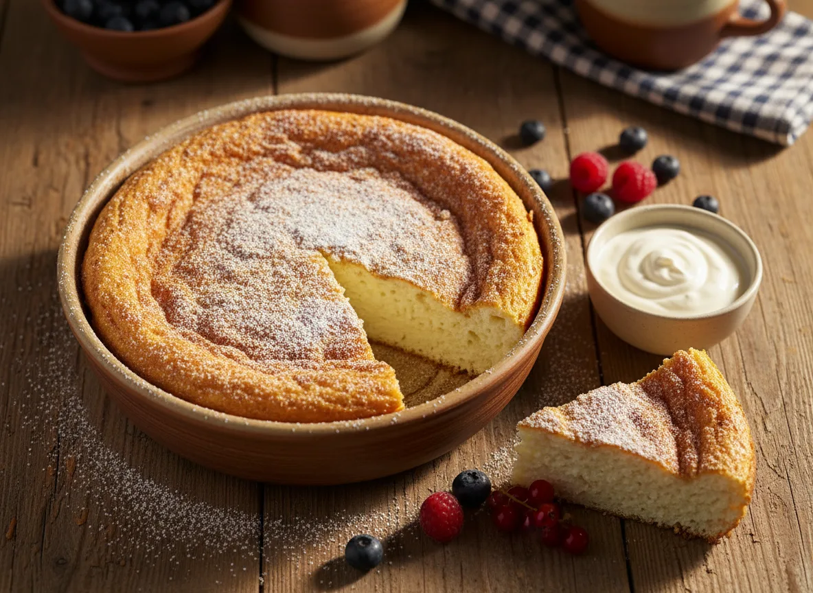 🍮 Творожная запеканка — из тех блюд, что пахнут воскресным утром и детской кухней. Пыш...