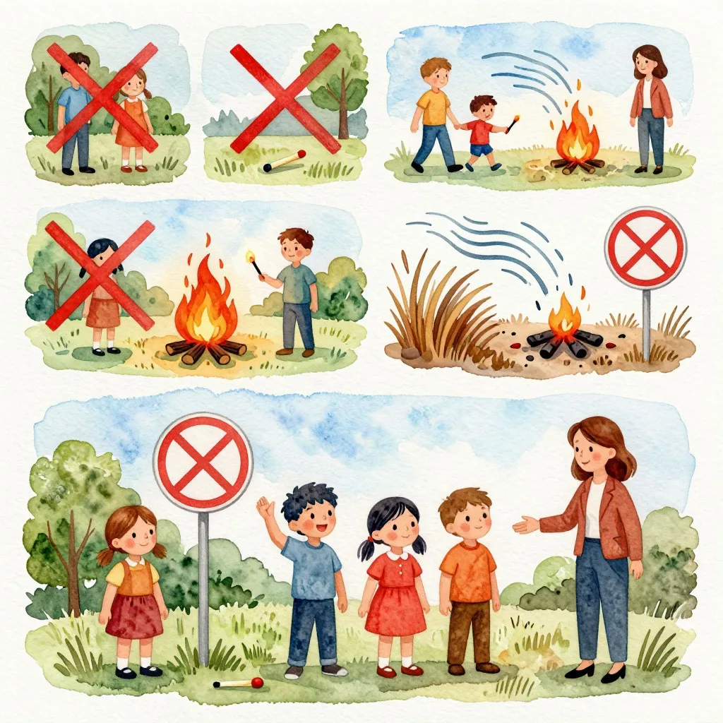 🔥 Открытый огонь — это не только источник тепла и света, но и серьёзная угроза