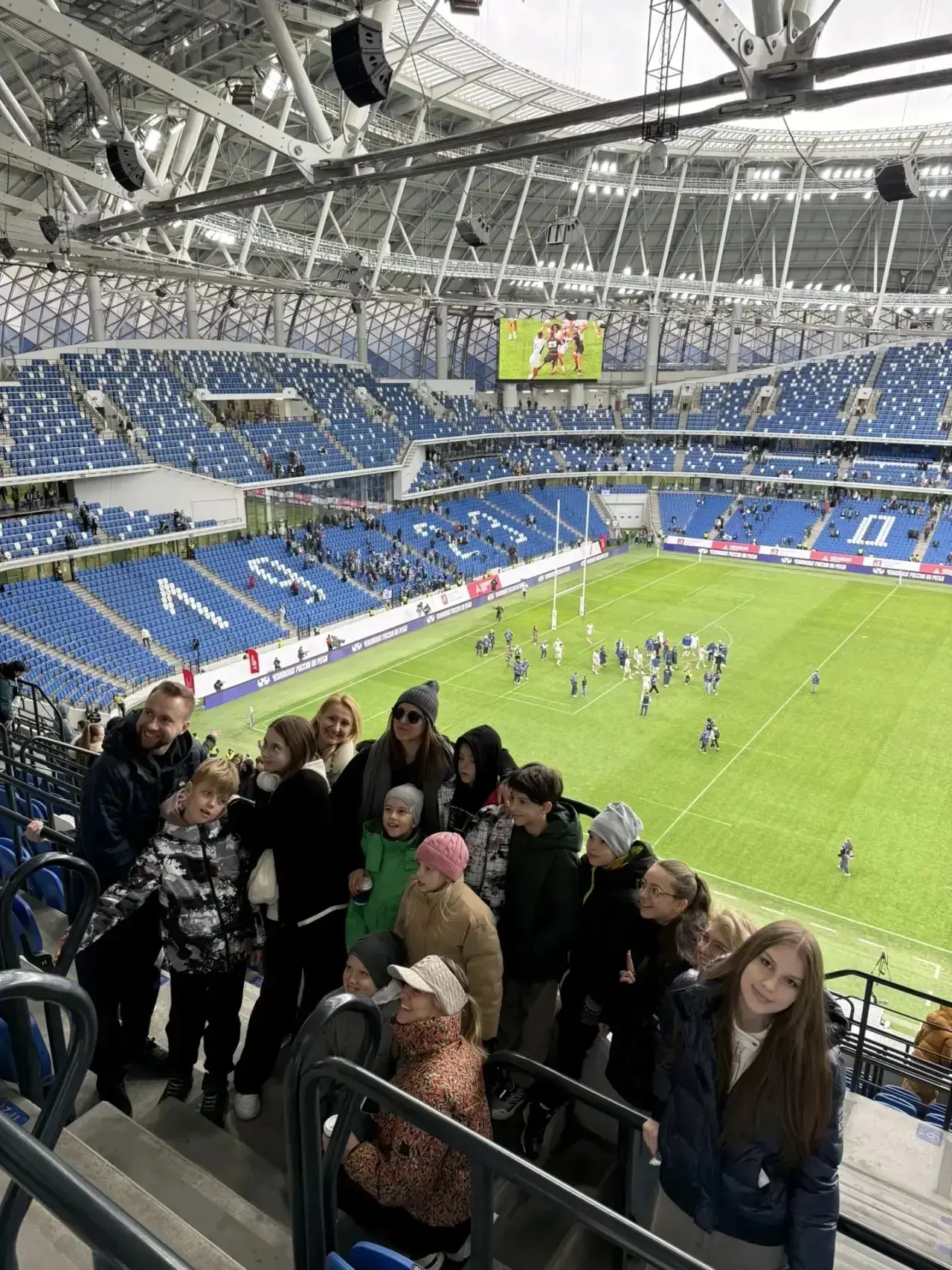 Новости спорта 🏉 Сегодня, 1 мая, на стадионе «ВТБ Арена» состоялся захватывающий регбийный матч межд