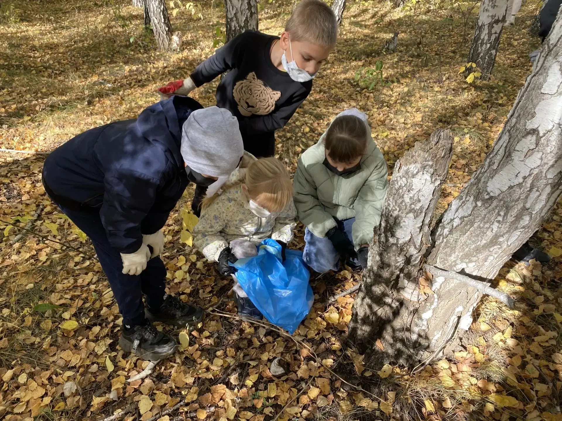 3 «Б» и 4 «А» - за чистоту родного края! 🌿🌍💚