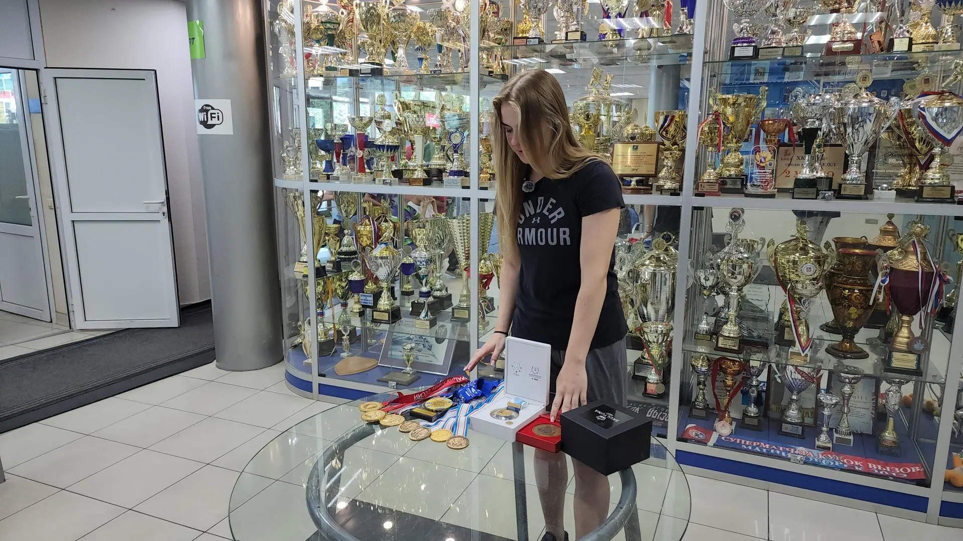 🏒 В гостях у юных хоккеистов: Нина Пирогова в Ступино