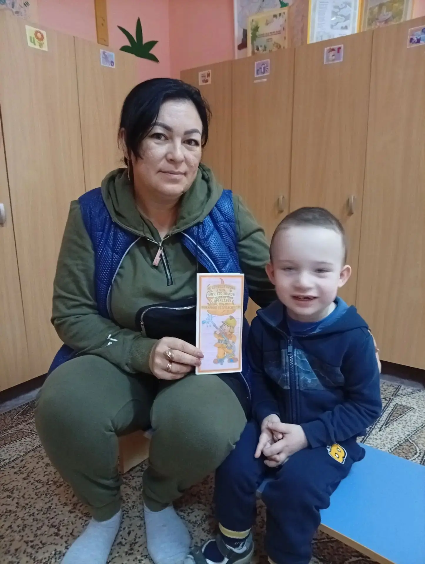 🔥 В рамках Месячника безопасности детей, родителям коррекционной группы "Василек" были...