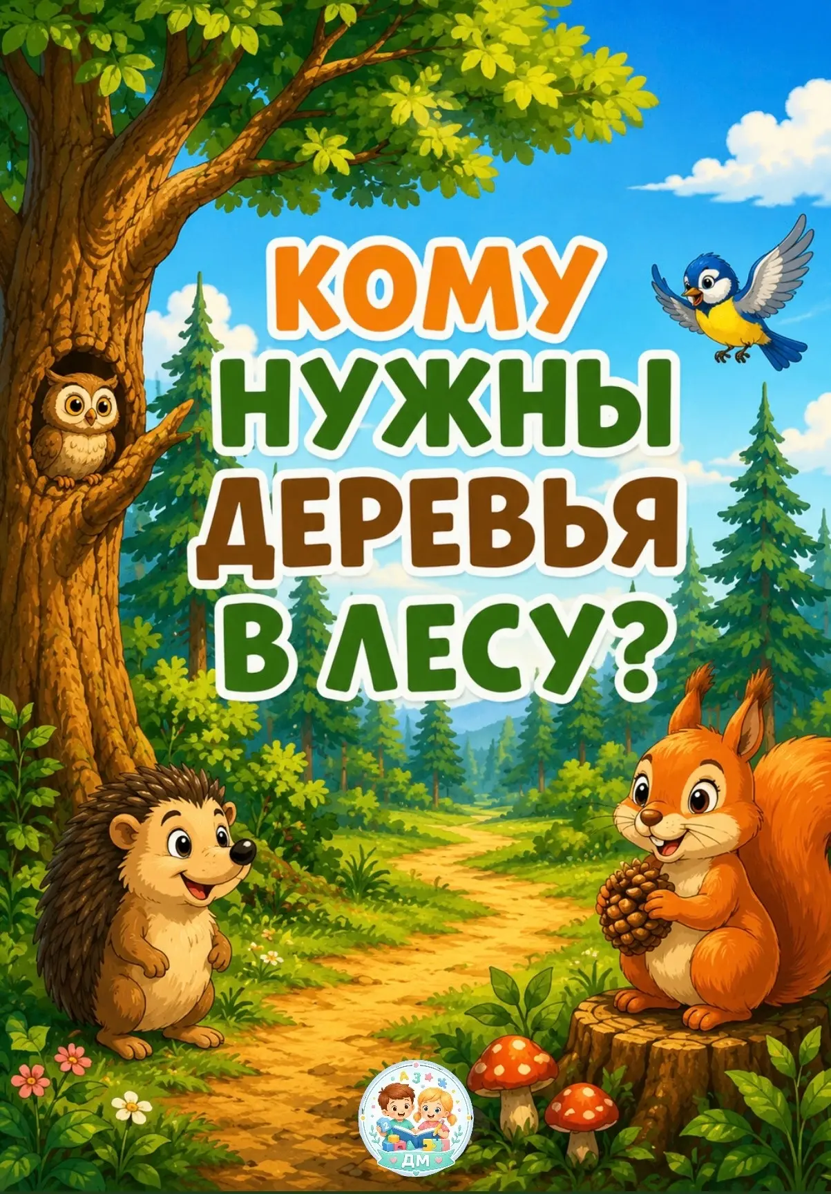 Как деревья помогают жителям леса? Знакомство с природой для детей интересное и яркое у...