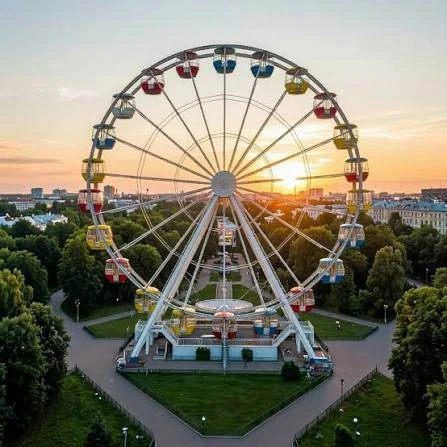 🎡 В благовещенском горпарке поставят самое высокое в ДФО колесо обозрения