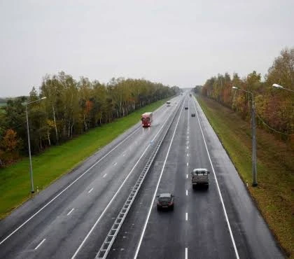 Движение для большегрузов, автобусов и такси на трассе М5 в Челябинской области восстан...