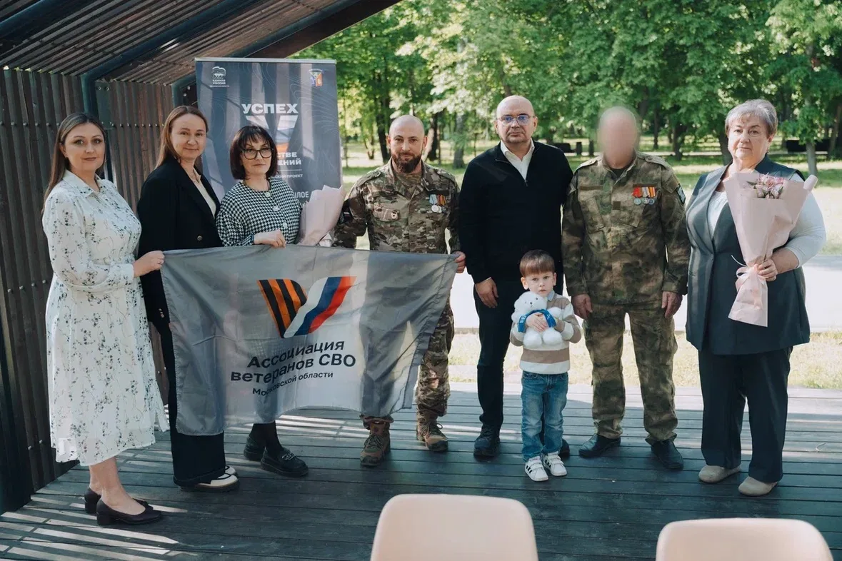 Встретился с участником специальной военной операции Геннадием Станиславовичем и его се...