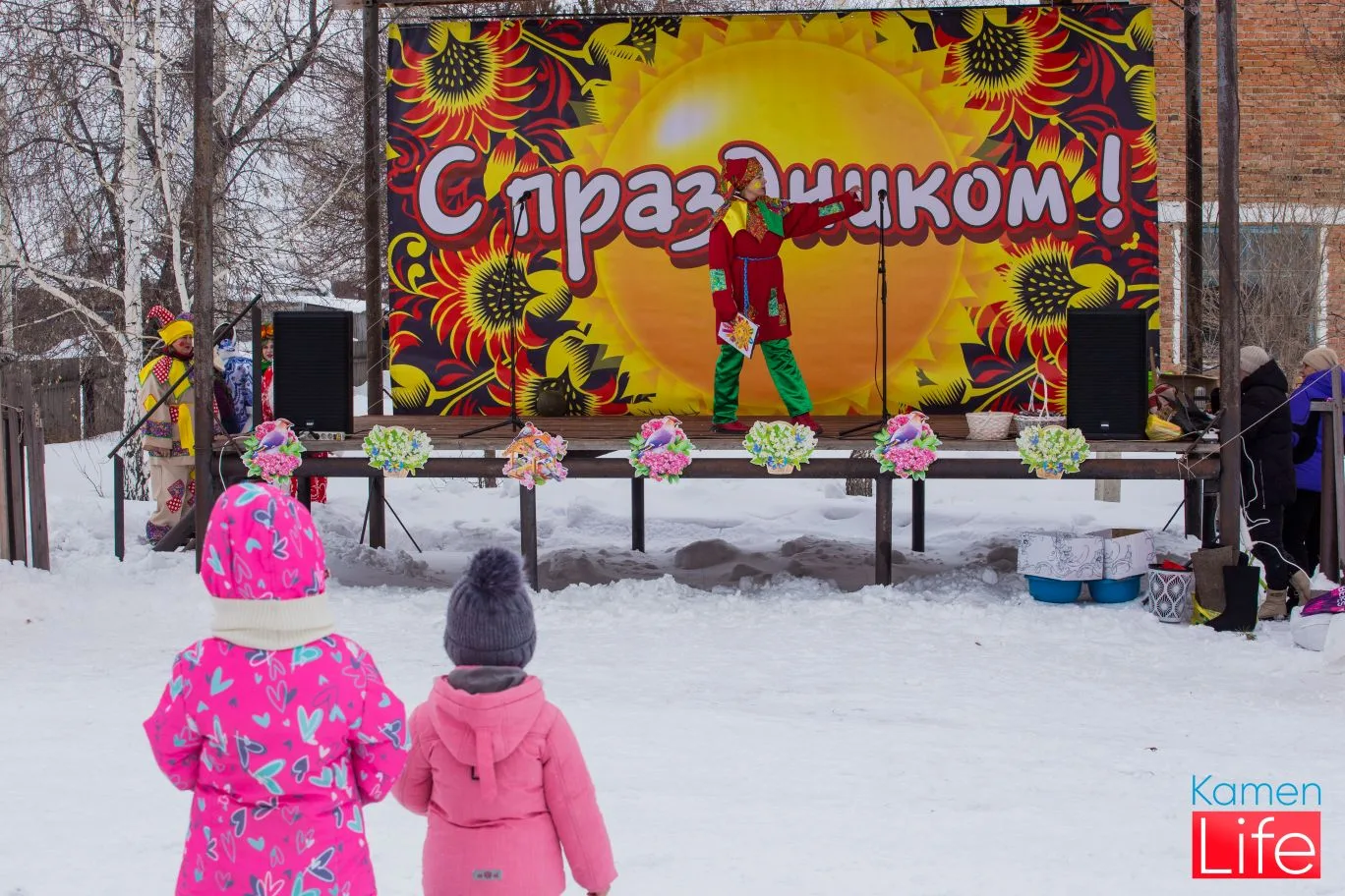 15 марта на станции Плотинная прошёл фольклорный праздник «ГОРИ, ГОРИ ЯСНО!» по случаю проводов зимы