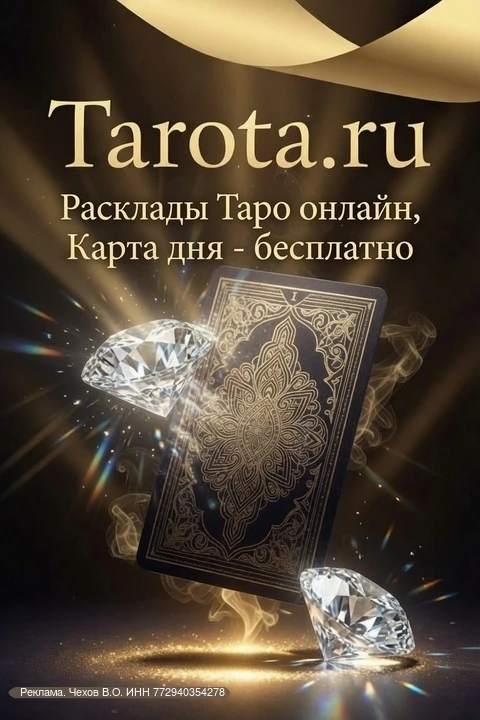 Расклад Таро онлайн — карта дня бесплатно
Каждое утро — новая карта дня и её толкование. Бесплатно.
