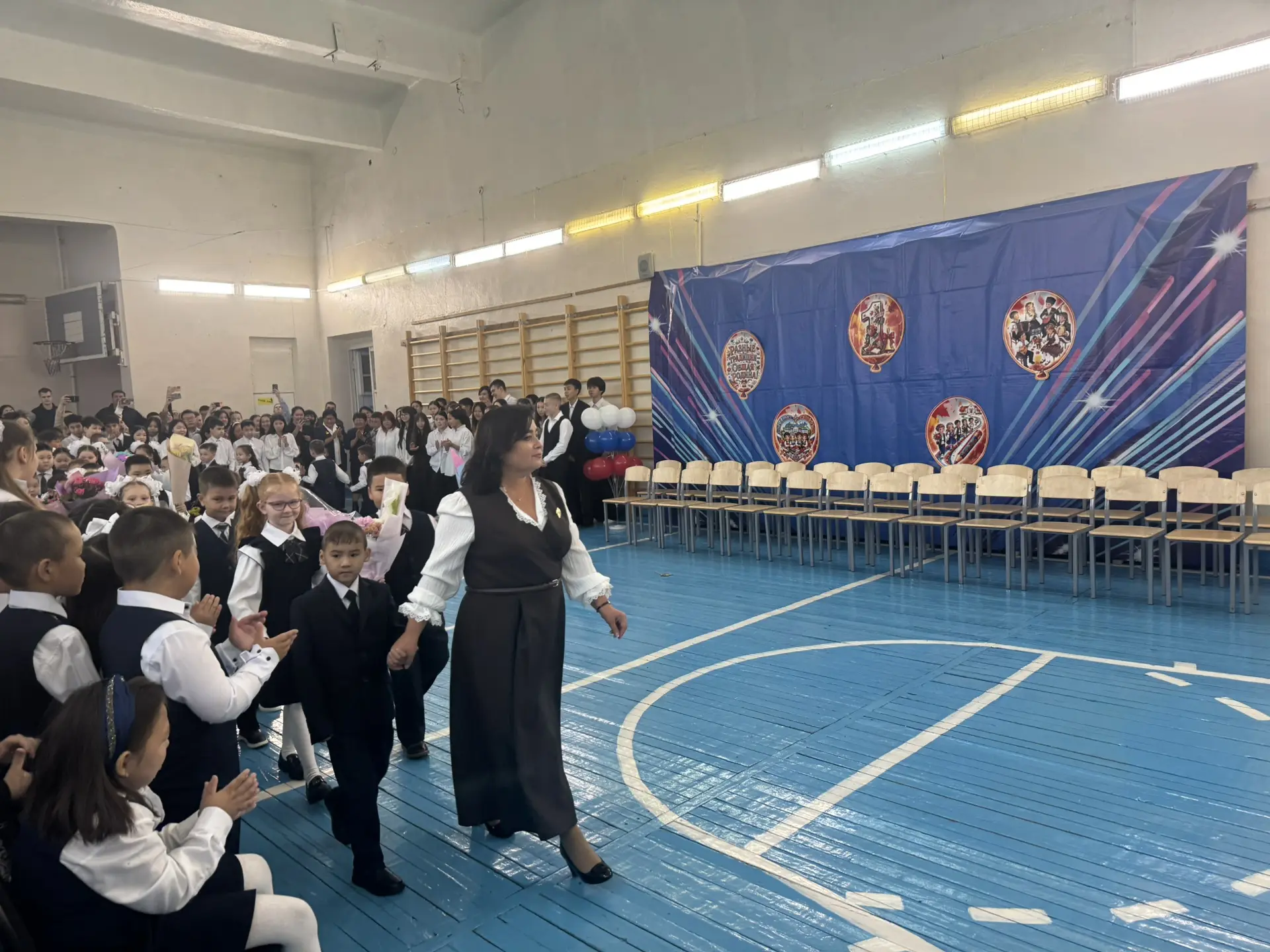 🍁🍂Торжественная линейка, посвященная началу нового учебного года, прошла 1 сентября в...